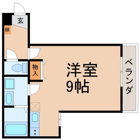 姫島駅 徒歩4分 2階の物件間取画像